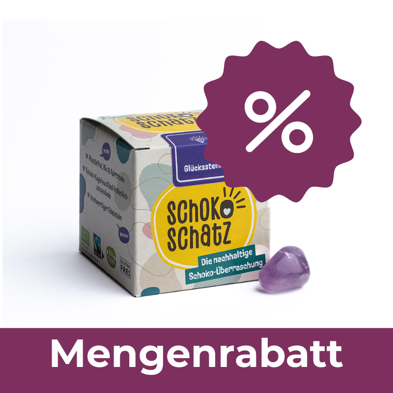 Mengenrabatt: SchokoSchatz für Kids - Edition Glückssteine