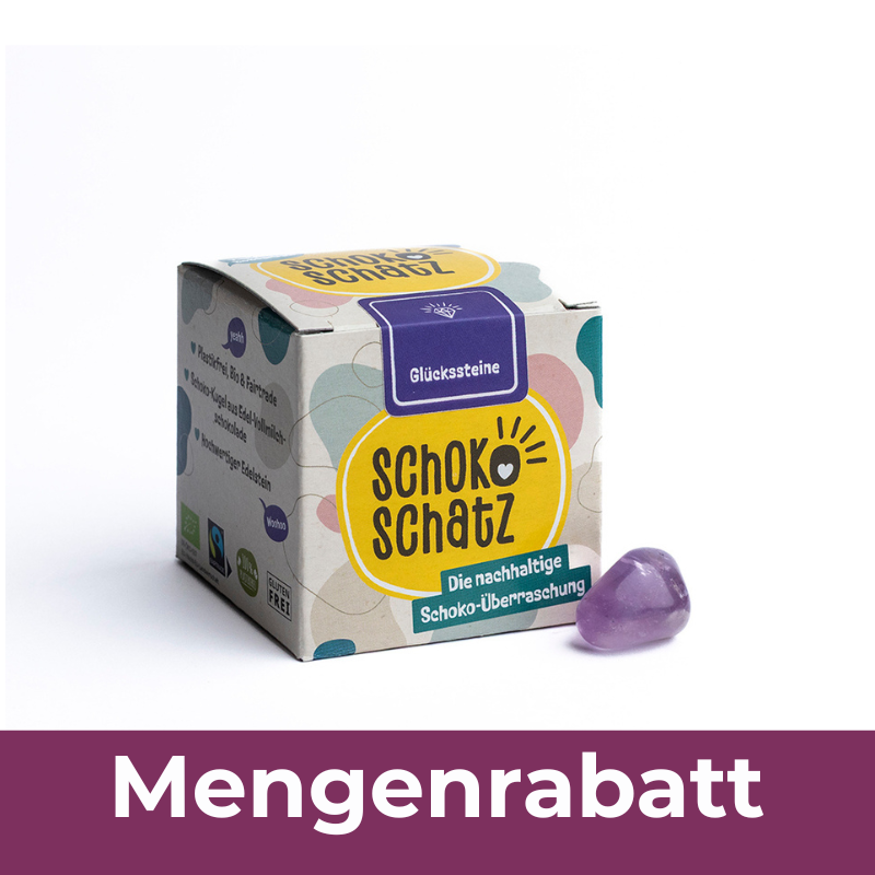 Mengenrabatt: SchokoSchatz für Kids - Edition Glückssteine