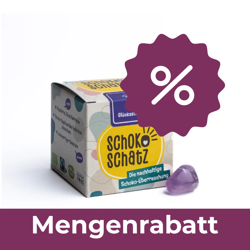 Mengenrabatt: SchokoSchatz für Kids - Edition Glückssteine