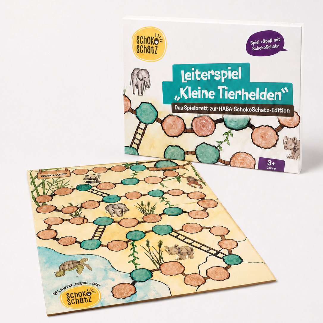 Spielplan Leiterspiel für HABA-Edition Kleine Tierhelden