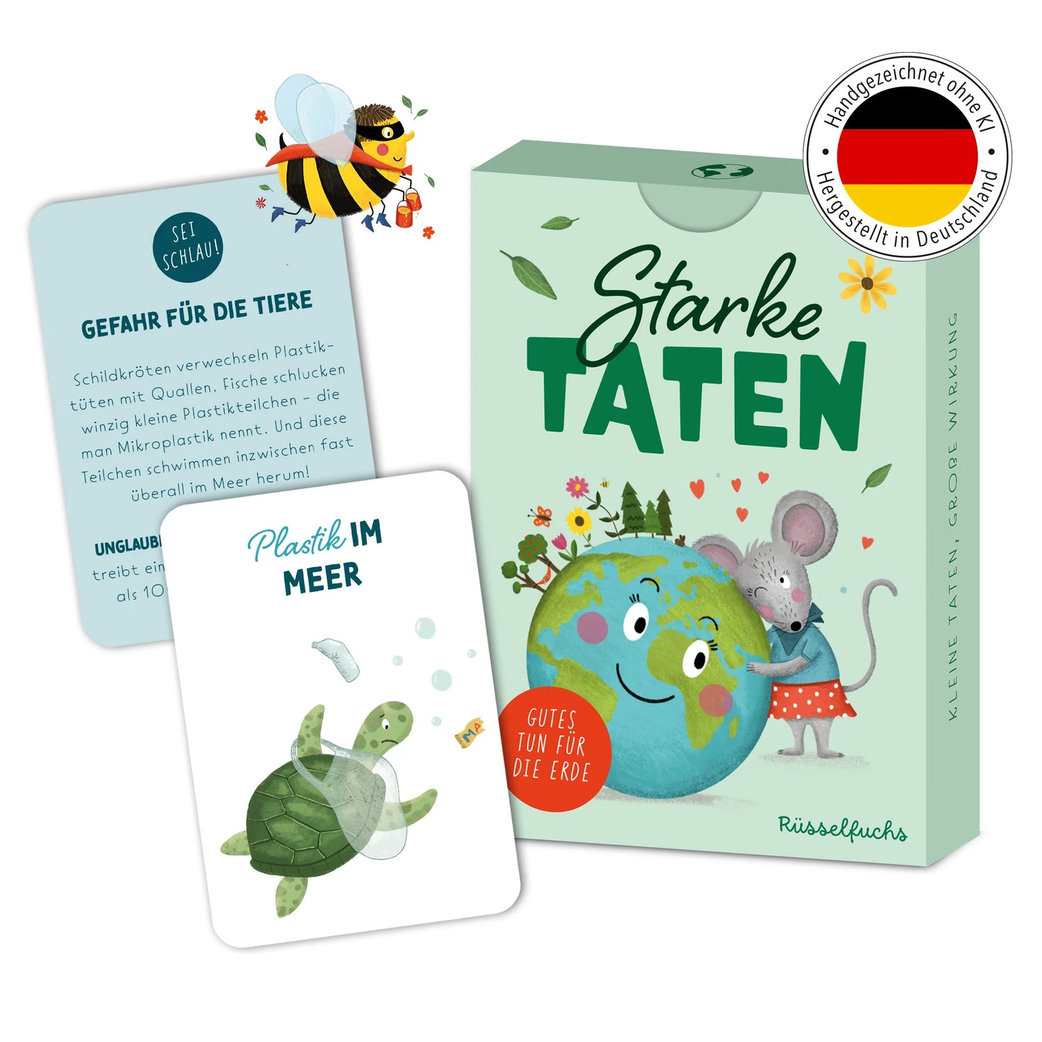 Umweltkarten für Kinder - Passend zur Edition Kleine Tierhelden